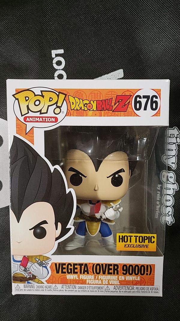 Funko Pop Vegeta (Over 9000) hot topic exclusive DBZ for Sale in Buena Park, CA - OfferUp