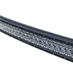 42" Curved Double Row LED Light Bar for cars, trucks, RVs