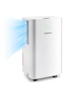 1750 Sq. Ft 32 Pints Dehumidifier w/ Auto Defrost & 24H Timer Drain Hose