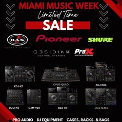 Miami Music Week Sales