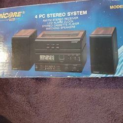 4 PC STEREO SYSTEM