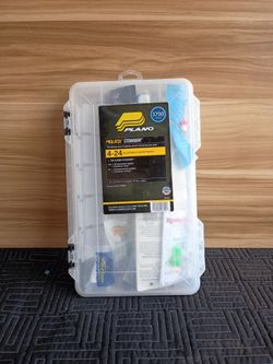 Tackle Box with fishing gear