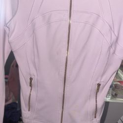 PINK ORGANASA LULULEMON DEFINE JACKET