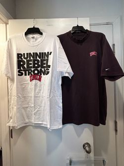 2 UNLV rebels Las Vegas shirts Nike brand new men’s size XL