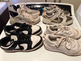 Size 7 used sneaker Nike bundle youth size 7-7.5