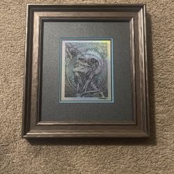 Emek Golan “Opyn Your Mynd” Holographic & Signed Foil Print