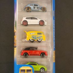Hot Wheels Volkswagen 5 Pack Djd20