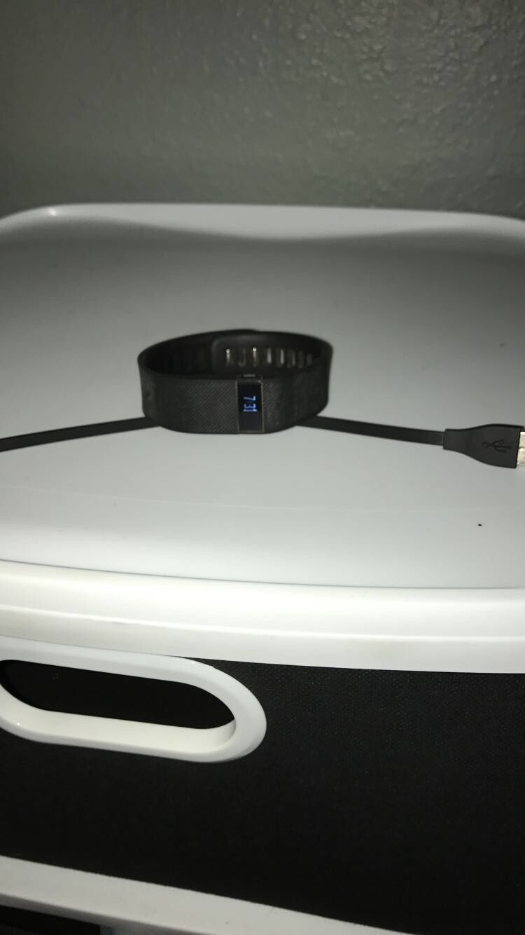 Fitbit with charger