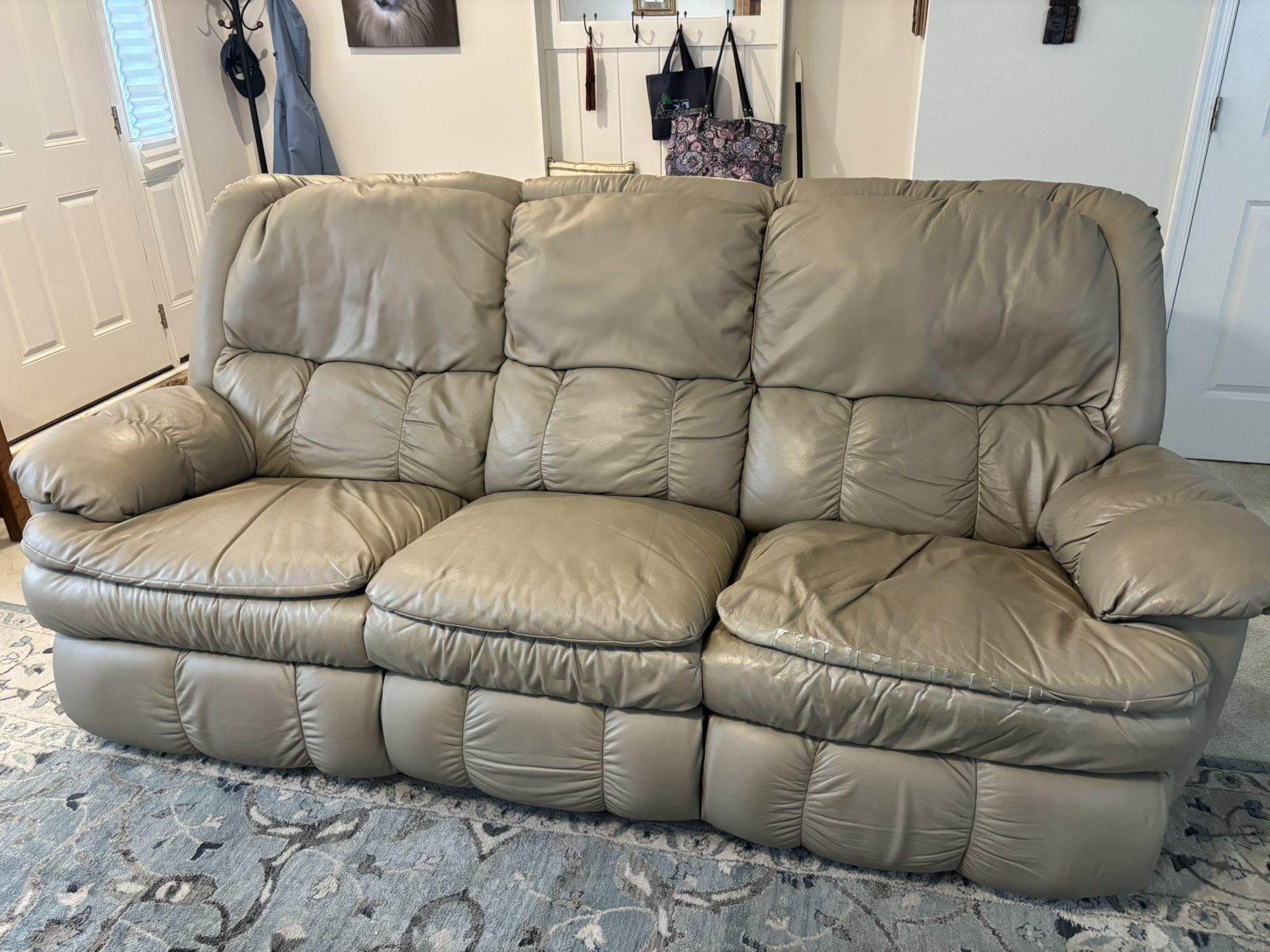 Leather Sofa
