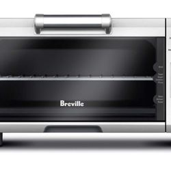 Breville BOV450XL Mini Smart Countertop Oven and Toaster Oven, Small, Brushed Stainless Steel