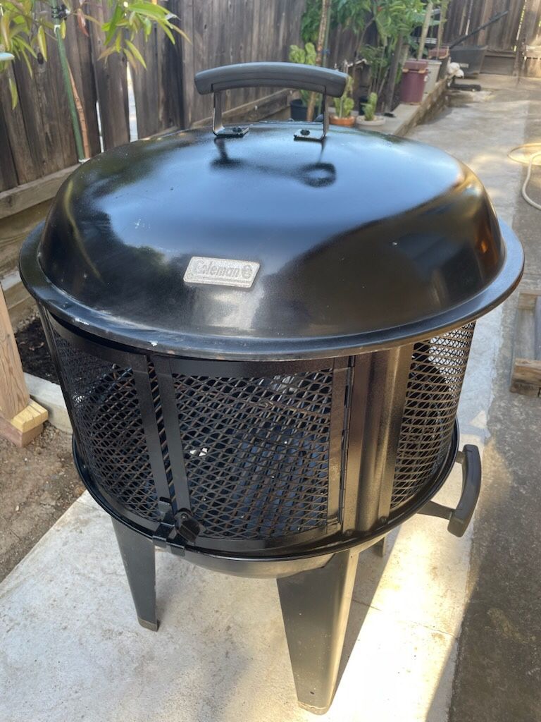 Outdoor Steel Fireplace