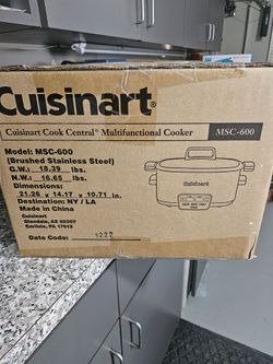 Cuisinart MSC-600 Slow Cooker