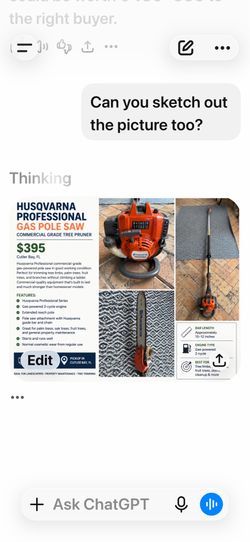 Husqvarna  Electric Trimmer pick up Cutler Bay