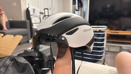Black & White Helmet