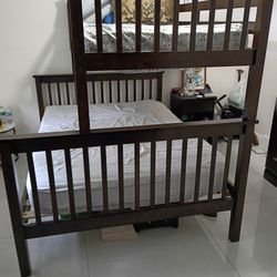 Bunk Bed with 2 Mattresses 