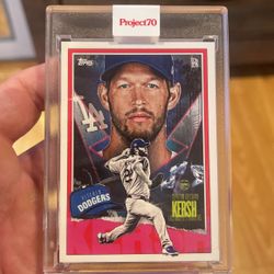 Clayton Kershaw rare Card