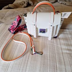 Michael Kors NWT Optic satchel leather