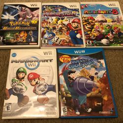 Wii And Wii U Games 