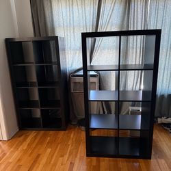 Dark Brown Bookshelves