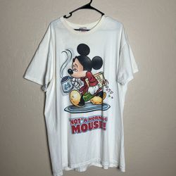 Vintage Disney Store Mickey Mouse Sleep Shirt One Size 