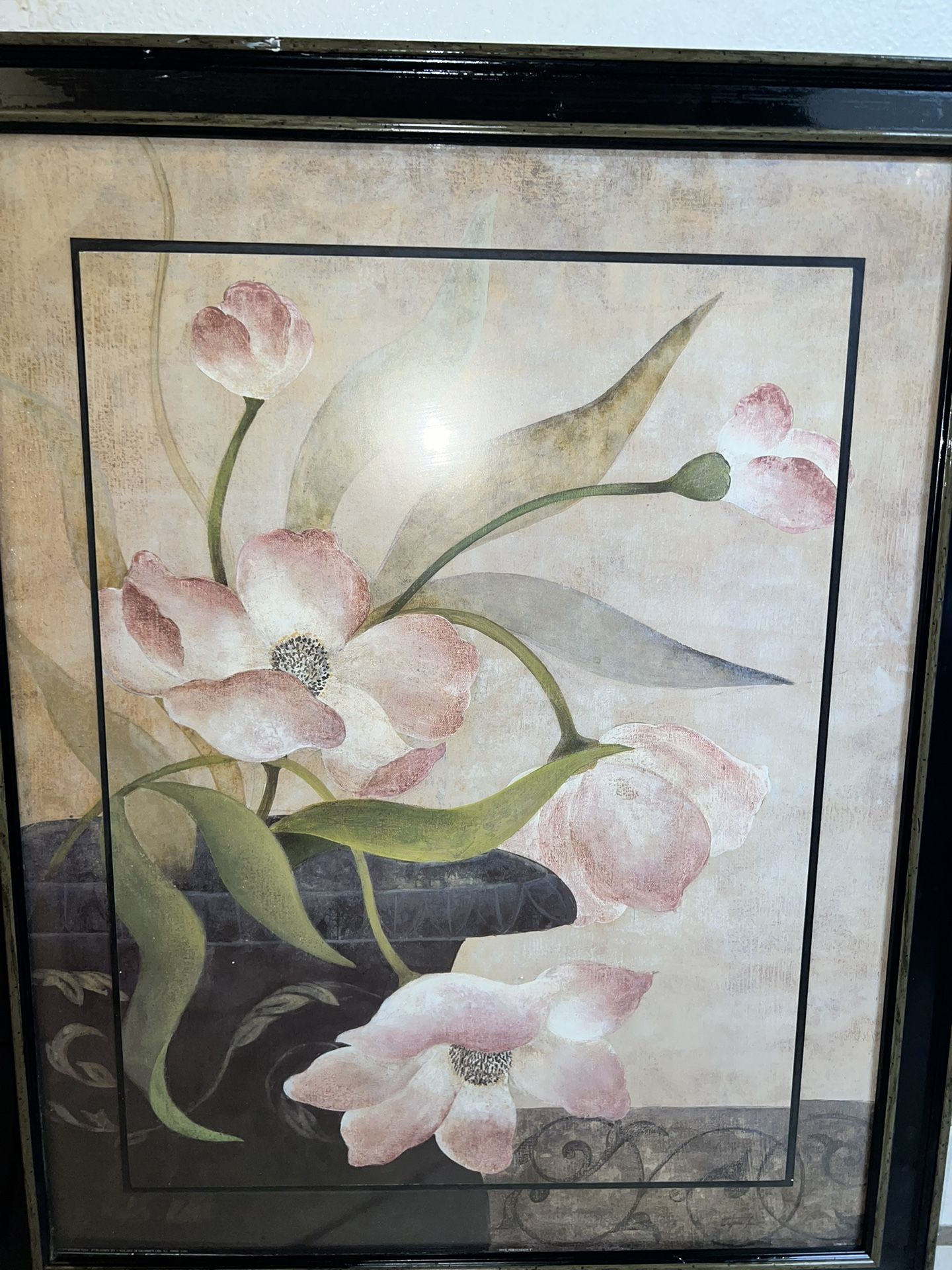 Elegant Arts & Frames Floral Print