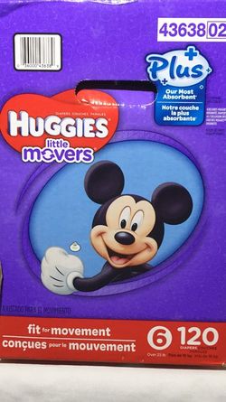 HUGGIES Little Movers size 6