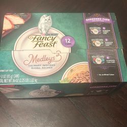 Purina Fancy Feast Cat Food.