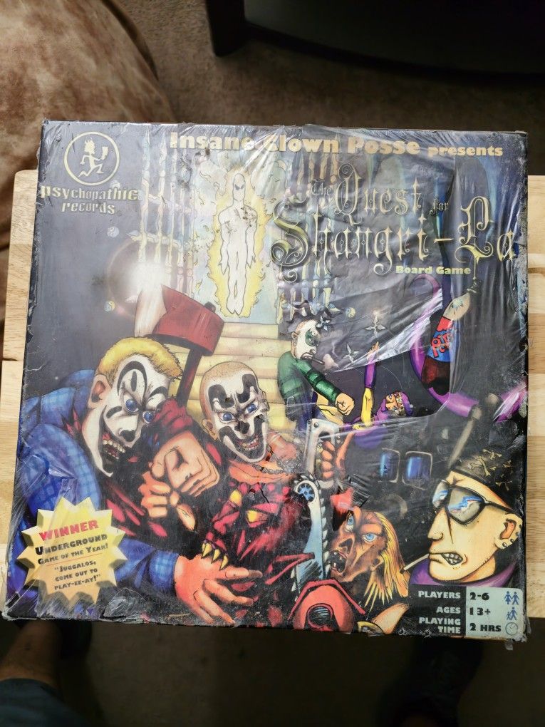 ICP The Quest For Shangri-La Board Game