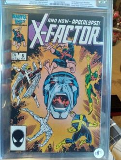 X Factor 6 Comic Book Cgc Graded Marvel Comics First Appearance Of Apocalypse