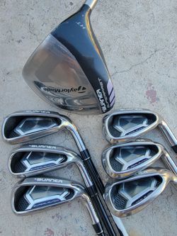 Ladies TaylorMade Burner Golf Set Right Handed