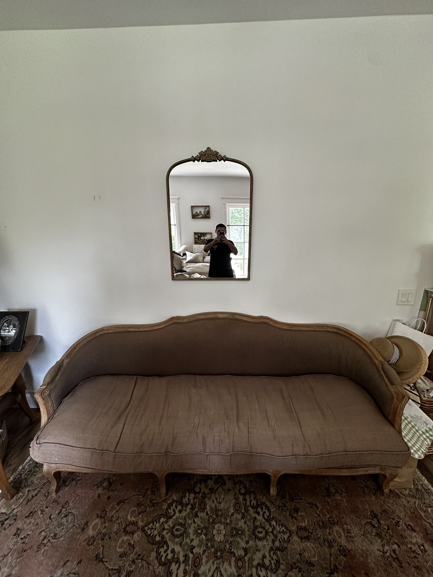 Linen Couch