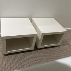 Two Coffee Tables 