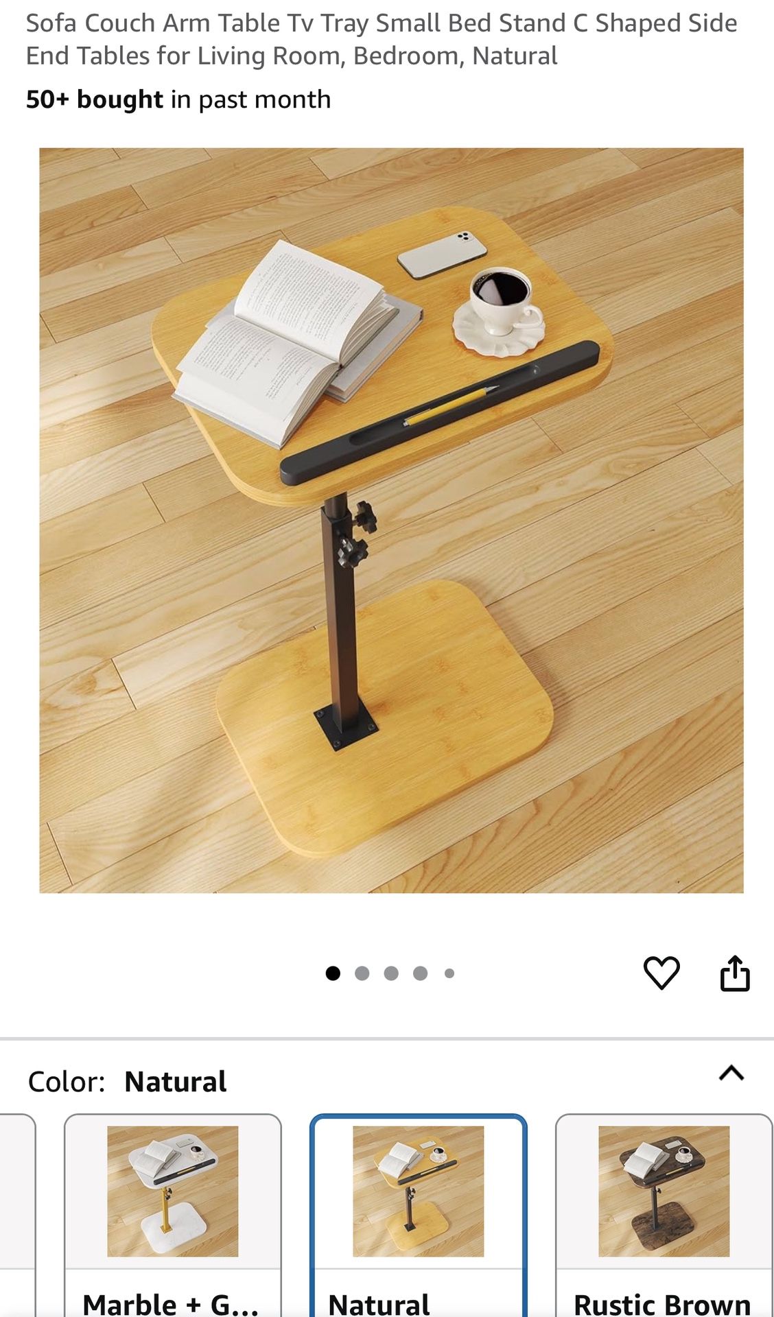 End Table Shaped C $$30