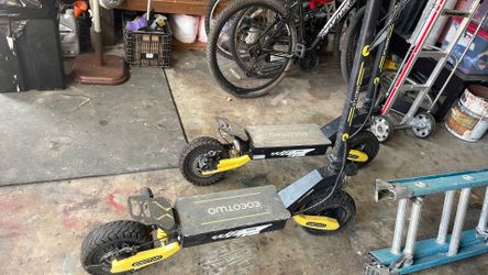2 electric scooter para partes not work