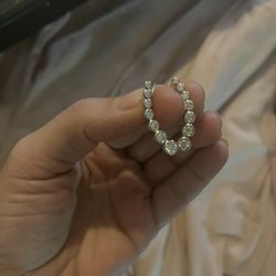 2.4 Carat Lab Created Diamond Crawler Earrings Passes Diamond Tester 925