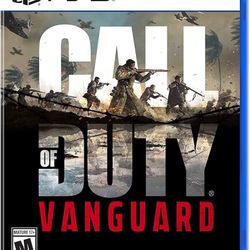 Call Of Duty Vanguard Ps5 ( DISK VERSION) 