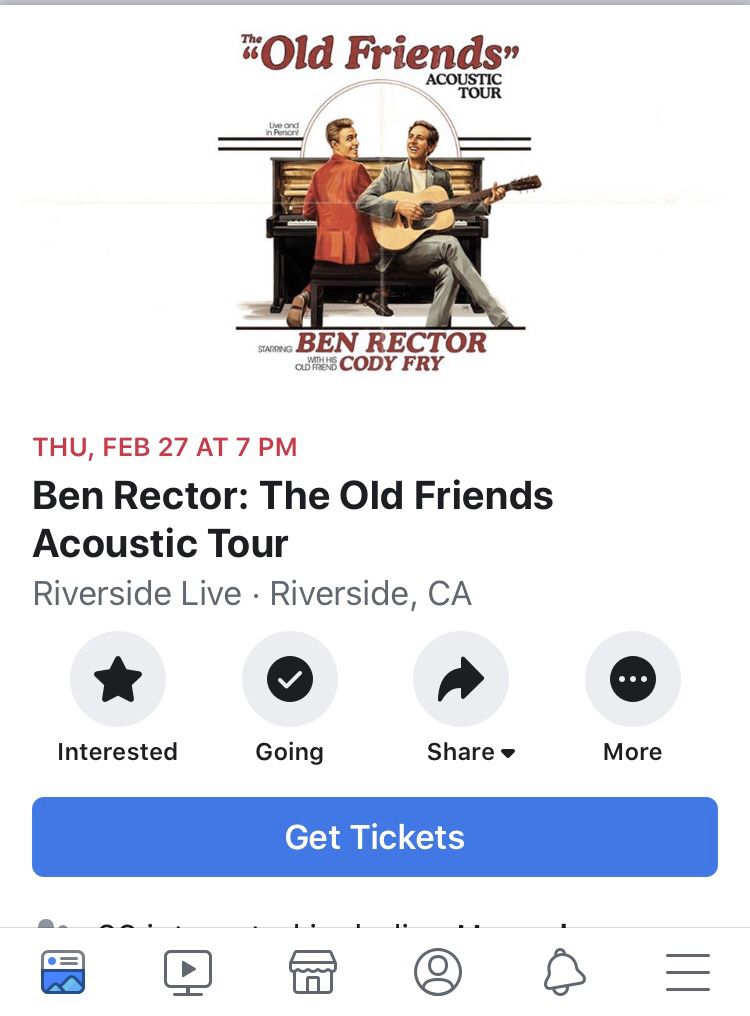 Ben Rector tickets - February 27 - Fox Theater, Riverside, CA