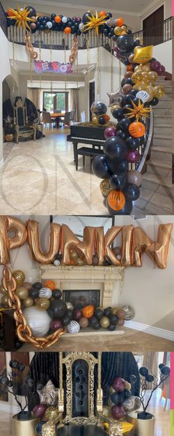 Staircase Birthday Balloon Decorations