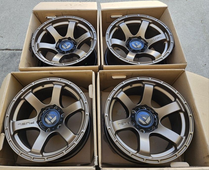 Fuel Offroad Wheels Bronze 17" 6-lug