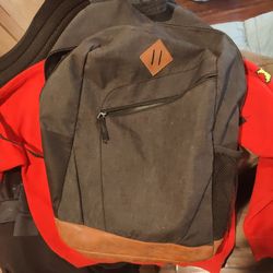 Black Basic Backpack 