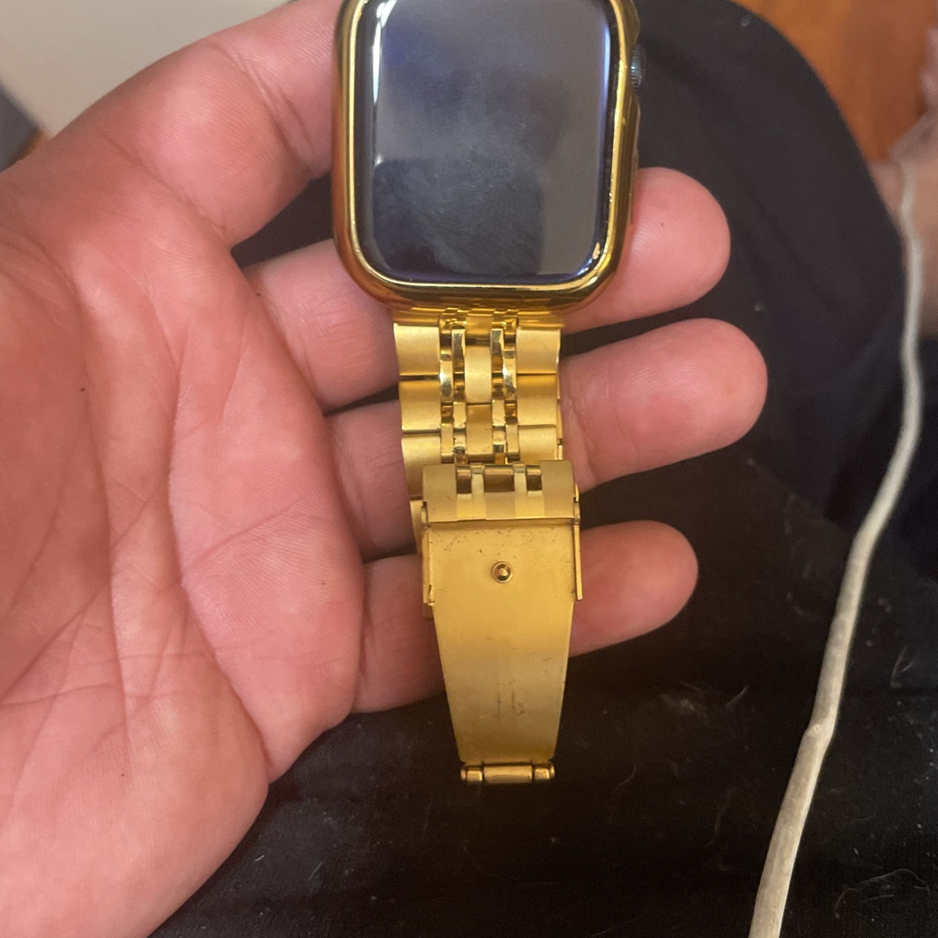 Gold Apple Watch 45mm GPS Cellular Perfect Condition
