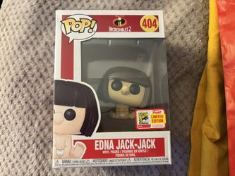 SDCC 2018 Funko Pop #404 – Edna Jack‑Jack (Incredibles 2)