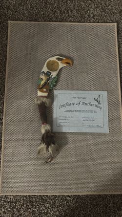 Eagle Ceremonial Dance Stick