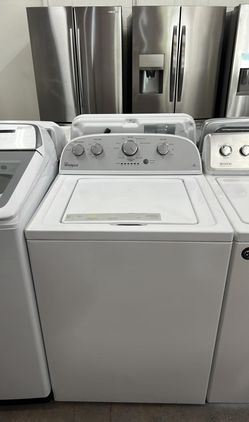 Whirlpool Top Load Washer w/ Agitator – White, HE, Ready to go