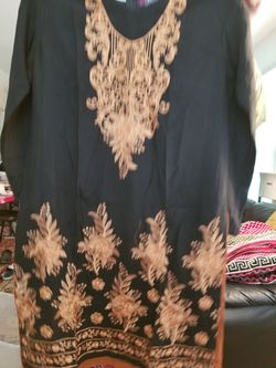 3 piece women linen suit MEDIUM
