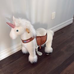 Rideable Unicorn Makes Sound Affects 