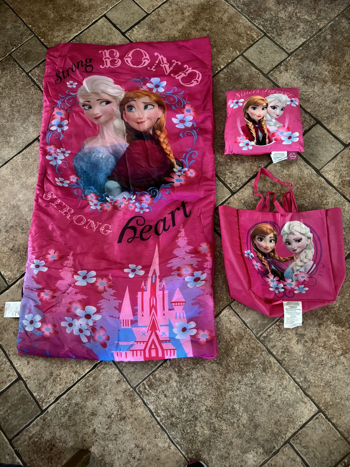 Disney Frozen Sleeping Bag In A Bag