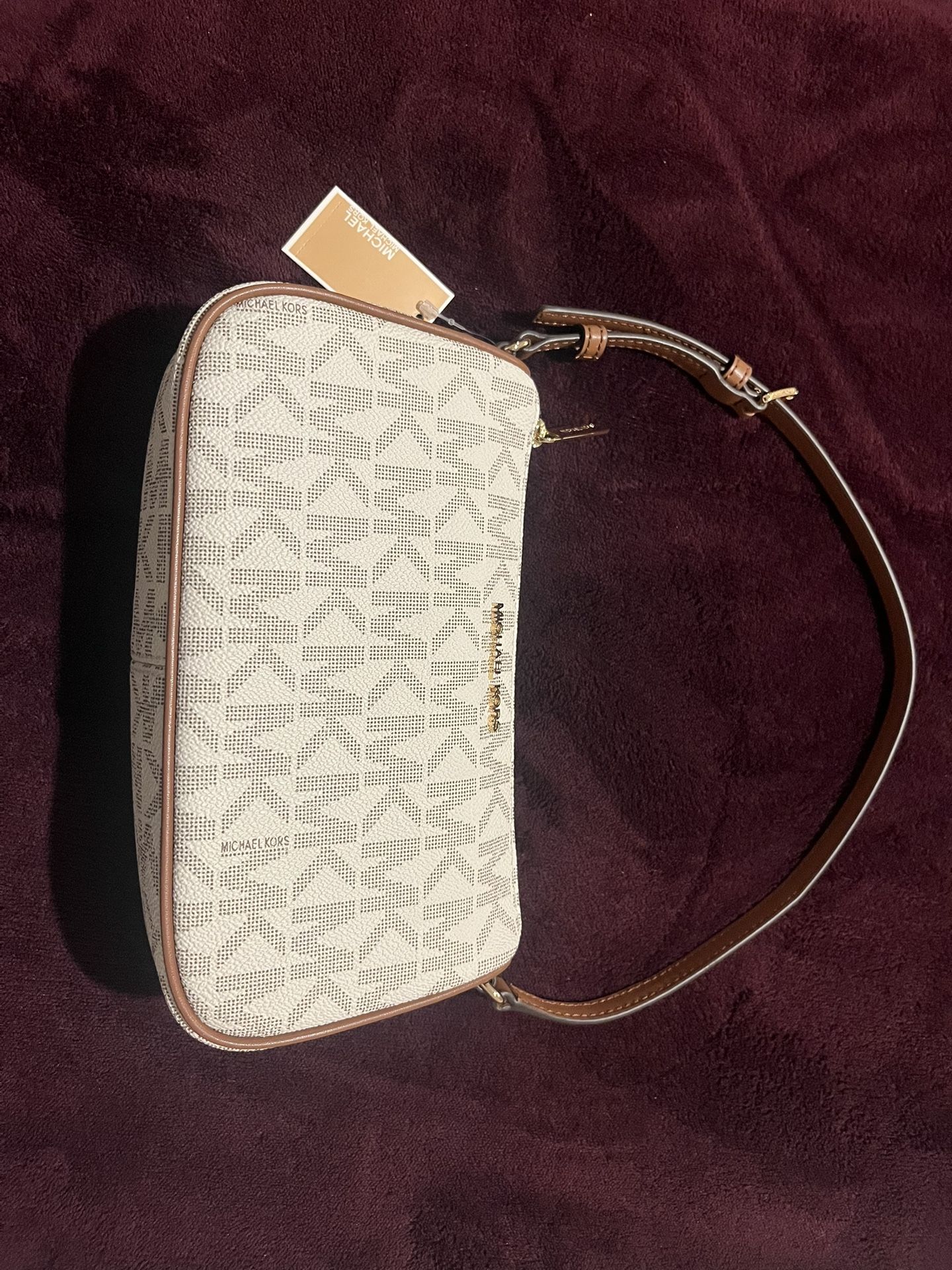 MK Handbag White