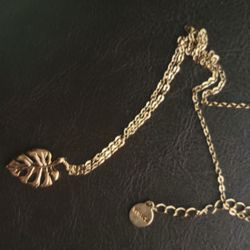 Leaf Necklace $5