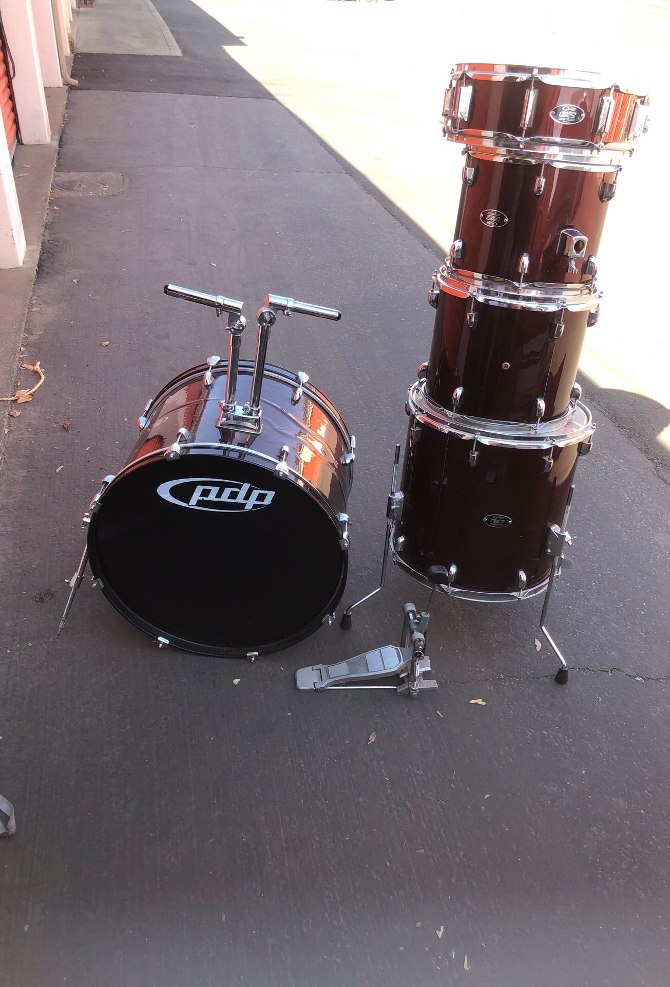 5 piece pdp drum set